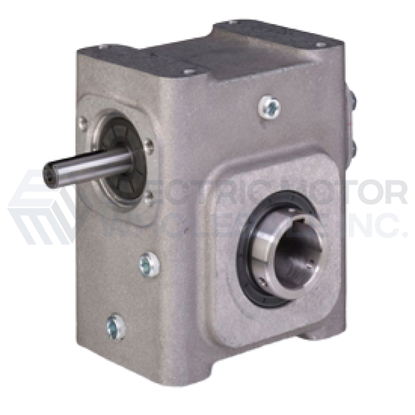 Image for EL-H824-20-H1-16 GROVE ALUMINUM 20:1 H1 RIGHT ANGLE GEAR REDUCER EL8240505.16